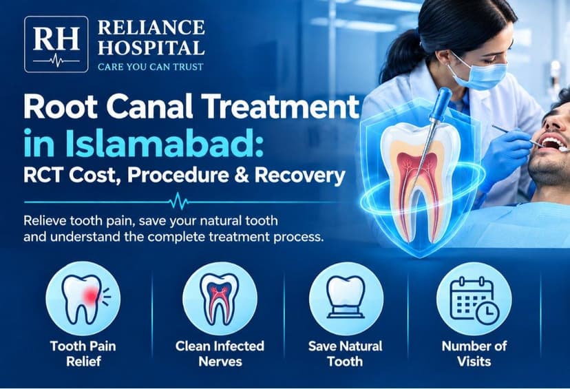 Root Canal Treatment in Islamabad: RCT Cost, Procedure & Recovery