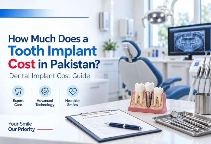 How Much Does a Tooth Implant Cost in Pakistan?
